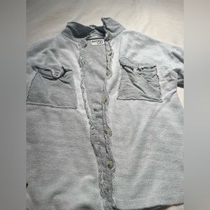 Bucket List Gray Shacket